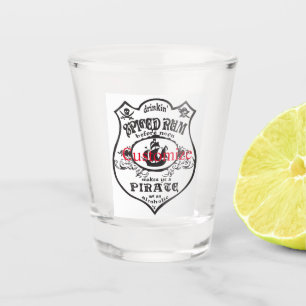 Verre A Shot Rum épicé Pirate Boisson Thunder_Cove