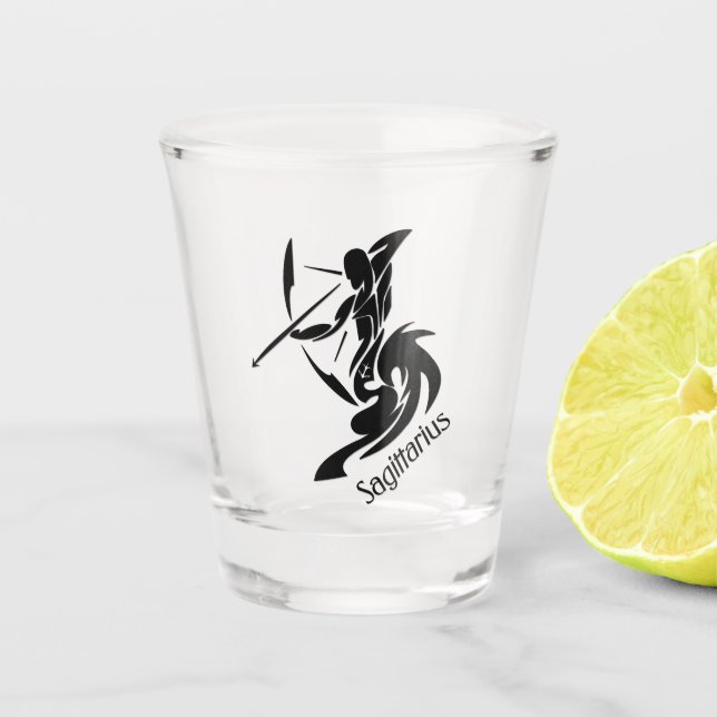 Verre A Shot Sagittaire zodiaque (Devant)
