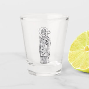 Verre A Shot Saint Deiniol Abbé et Évêque