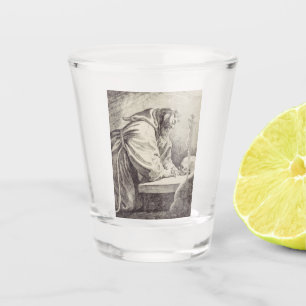 Verre A Shot Saint François d'Assise Fondateur des Franciscains