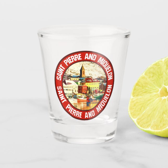Verre A Shot Saint Pierre et Miquelon (Devant)