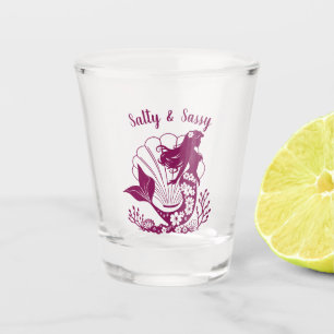 Verre A Shot Salé de sirène hawaïenne et sassy