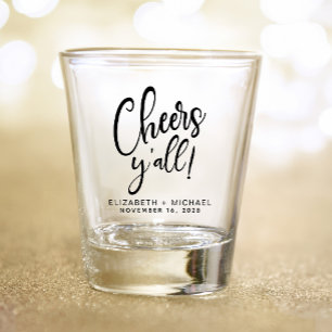 Verre A Shot Salue Faveur Mariage