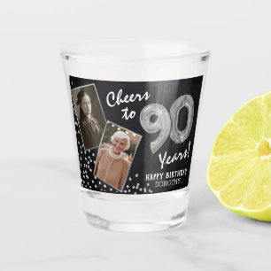 Verre A Shot Salutations aux années 90e anniversaire 2 Photo