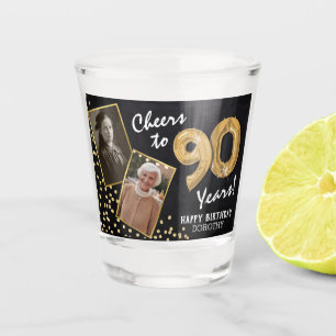 Verre A Shot Salutations aux années 90e anniversaire 2 Photo