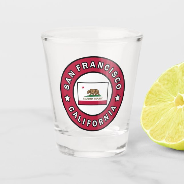 Verre A Shot San Francisco la Californie (Devant)