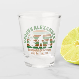 Verre A Shot Sanctuaire Funny Sasquatch Personnalisé