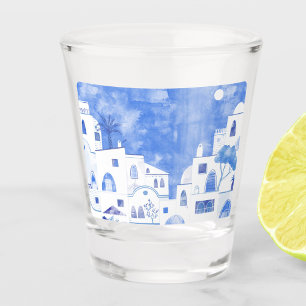 Verre A Shot Santorin Grèce