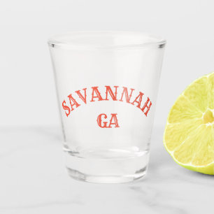 Verre A Shot Savannah, Géorgie