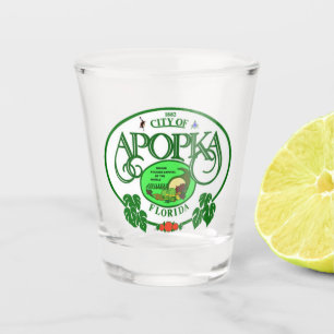 Verre A Shot Sceau d'Apopka, Floride