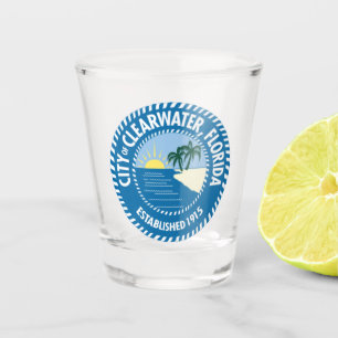 Verre A Shot Sceau de Clearwater, Floride
