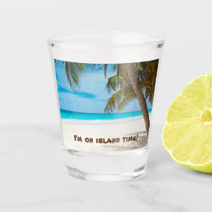 Verre A Shot Scène de plage 1