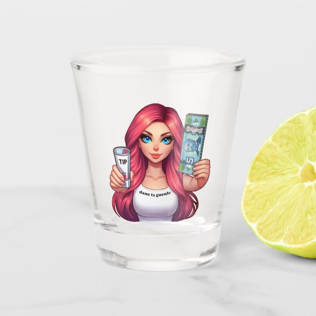 Verre à shot schnapsglas (Vorderseite)