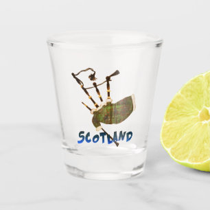 Verre A Shot Scotland Bagpipes