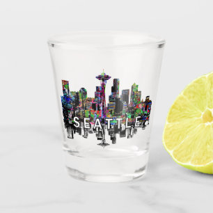 Verre A Shot Seattle, Washington en graffiti