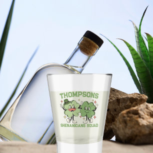 Verre A Shot Shenanigans Squad Retro Custom St. Patrick's Day