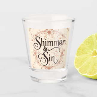 Verre A Shot Shimmer & Sin Gothic Shot Glass | Dark Glam