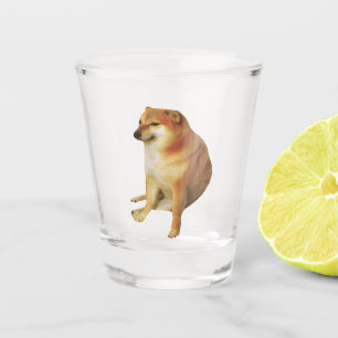 Verre A Shot Shot Glass Cheems mème