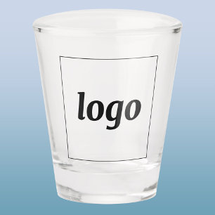 Verre A Shot Simple logo promotionnel de l'entreprise de l'imag