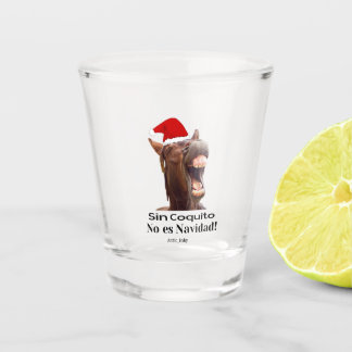 Verre A Shot Sin Coquito No Es Navidad