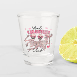 Verre A Shot Skeletons de la Journée anti-Valentines