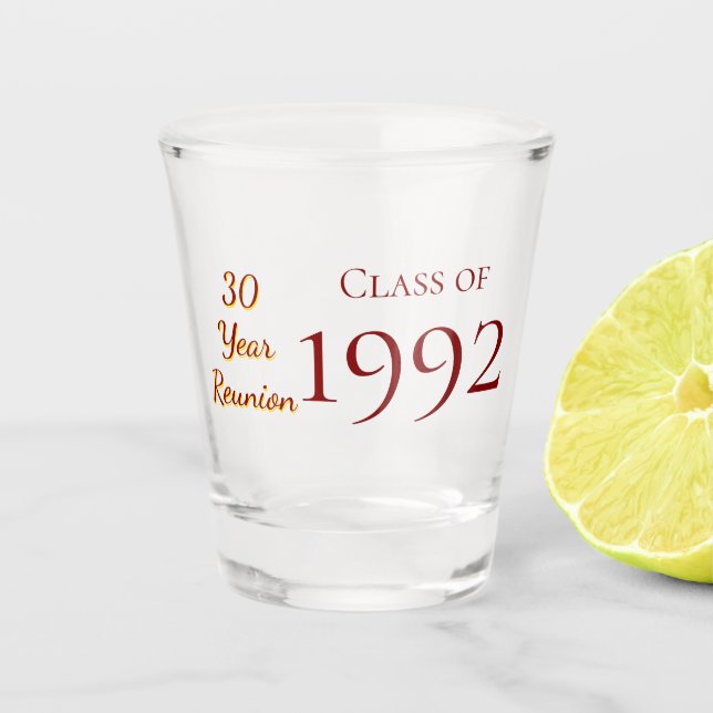 Verre A Shot SKHS Réunion de 30 ans (Devant)
