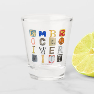 Verre A Shot SlipperyJoe embrasser la diversité métaphore LGBTQ