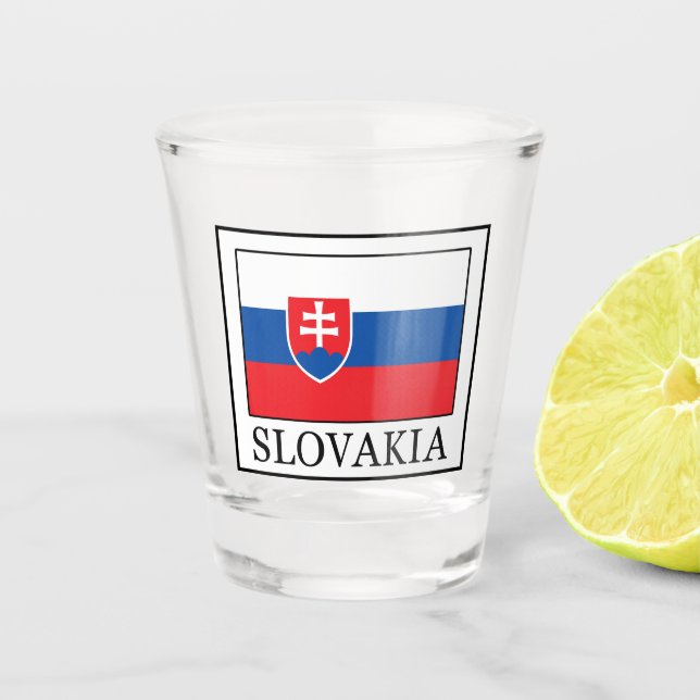 Verre A Shot Slovaquie (Devant)