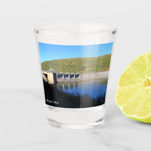 Verre A Shot Souvenir pittoresque Kinzua barrage réservoir