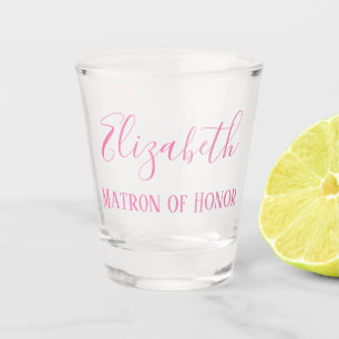 Verre A Shot Souvenir pour votre dame de honneur