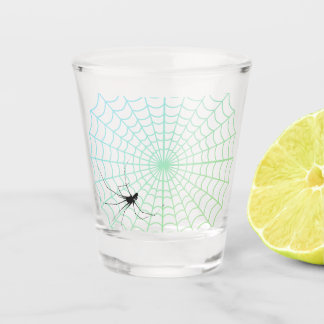 Verre A Shot Spider Web