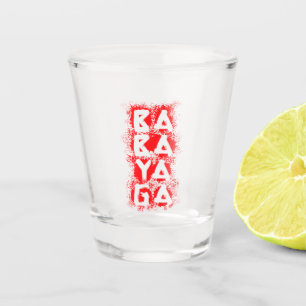 Verre A Shot Splatter de sang Baba Yaga