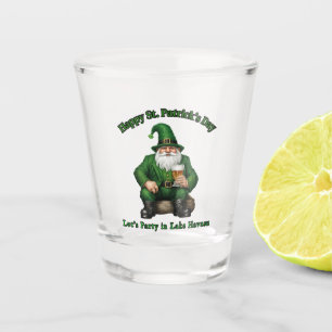 Verre A Shot St. Patrick's Day au lac Havasu, Az.