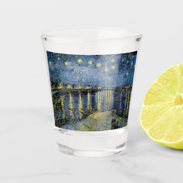 Verre A Shot Starry Night Vincent van Gogh (Devant)
