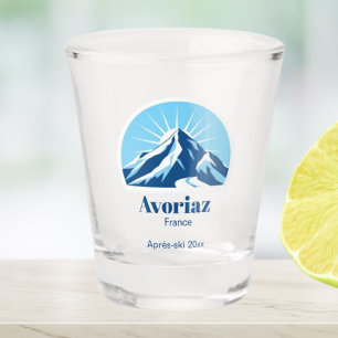 Verre A Shot Station de ski Avoriaz Haute-Savoie France