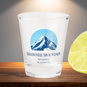 Verre A Shot Station de ski Shawnee Mountain Pennsylvanie vue G