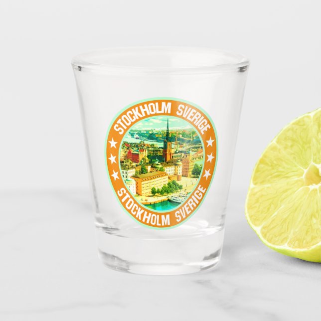 Verre A Shot Stockholm (Devant)
