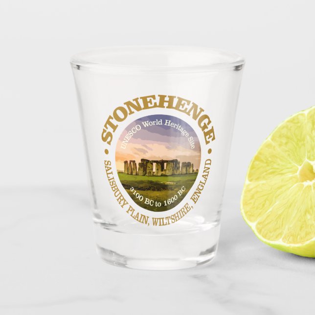 Verre A Shot Stonehenge (Devant)