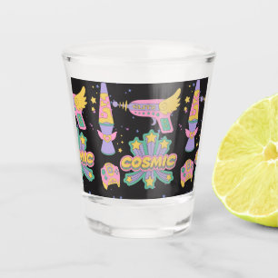 Verre A Shot style années 90