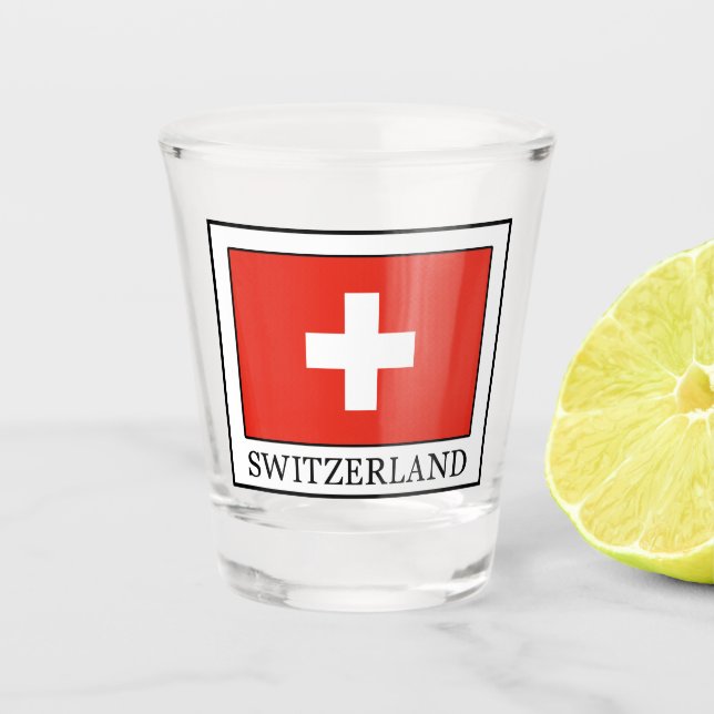 Verre A Shot Suisse (Devant)