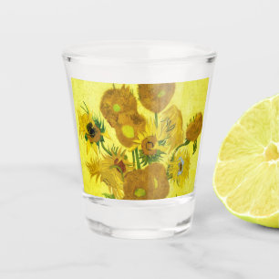 Verre A Shot Sunflowers Vincent van Gogh