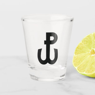 Verre A Shot Symbole de Kotwica