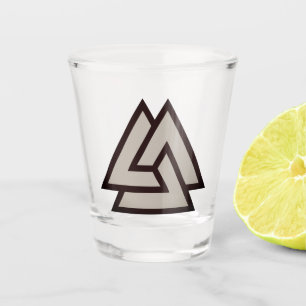 Verre A Shot Symbole Valknut
