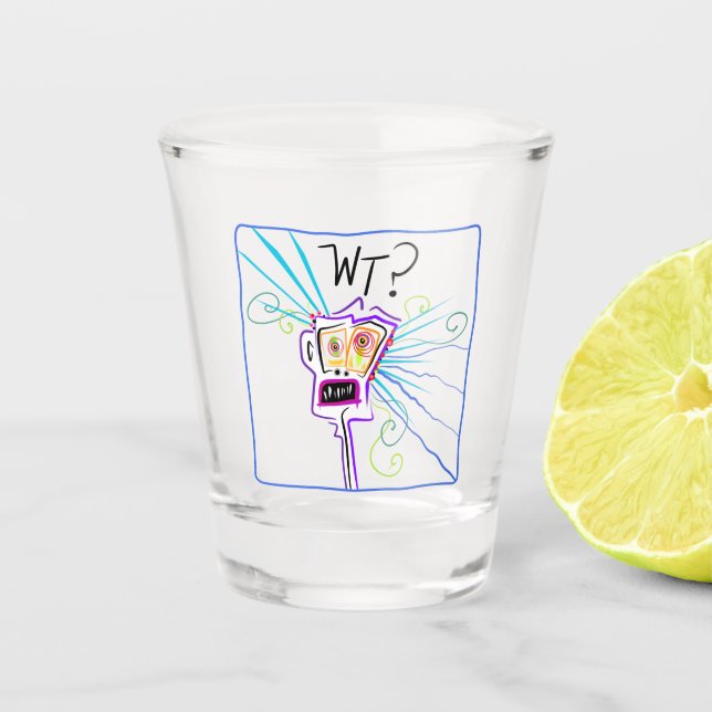 Verre A Shot T.N.-O. ? QUEL ? ? EMOJI Meemogie (Devant)