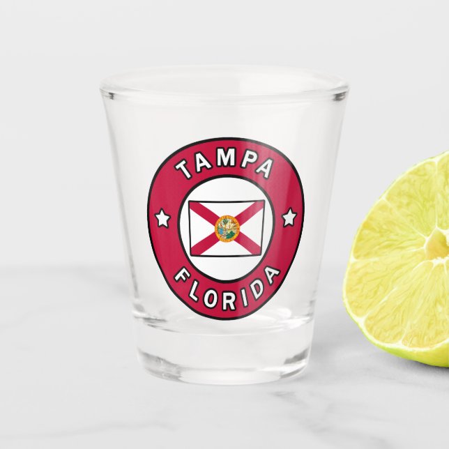 Verre A Shot Tampa Floride (Devant)