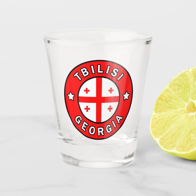 Verre A Shot Tbilissi Géorgie (Devant)