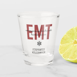 Verre A Shot Technicien Médicale d'urgence EMT personnalisé