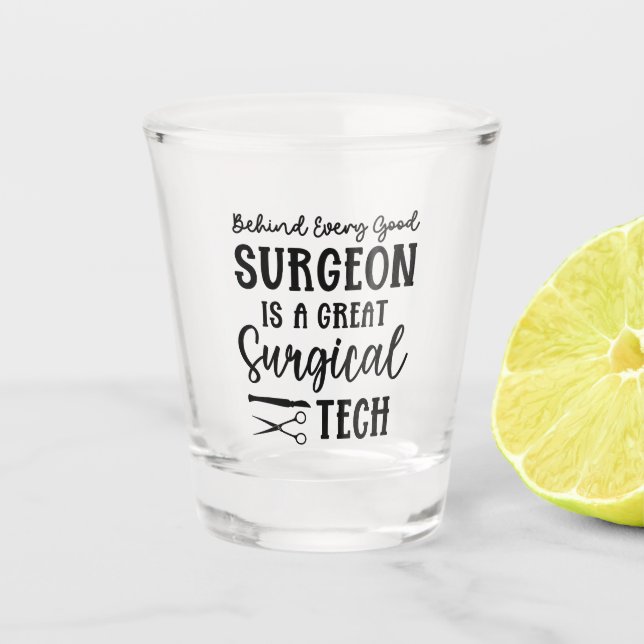 Verre A Shot Technologie chirurgicale | Appréciation du technol (Devant)