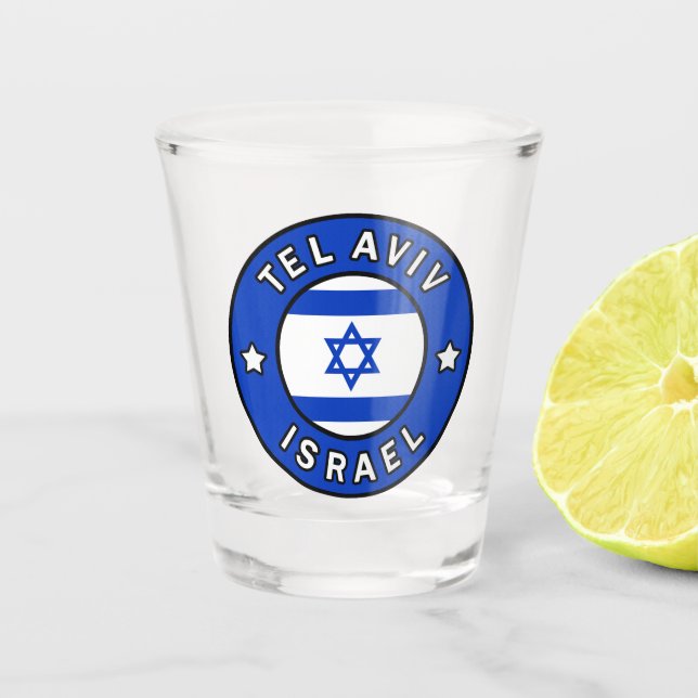 Verre A Shot Tel Aviv Israël (Devant)