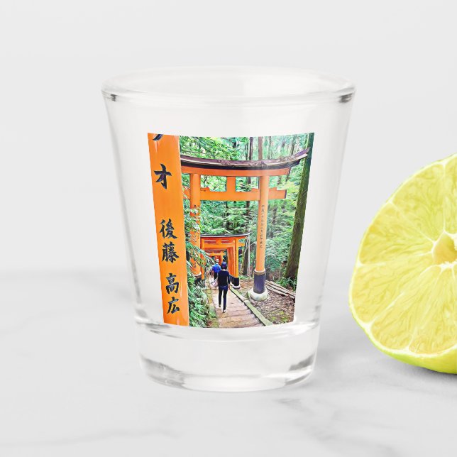 Verre A Shot Temple de Fushimi Inari (Devant)